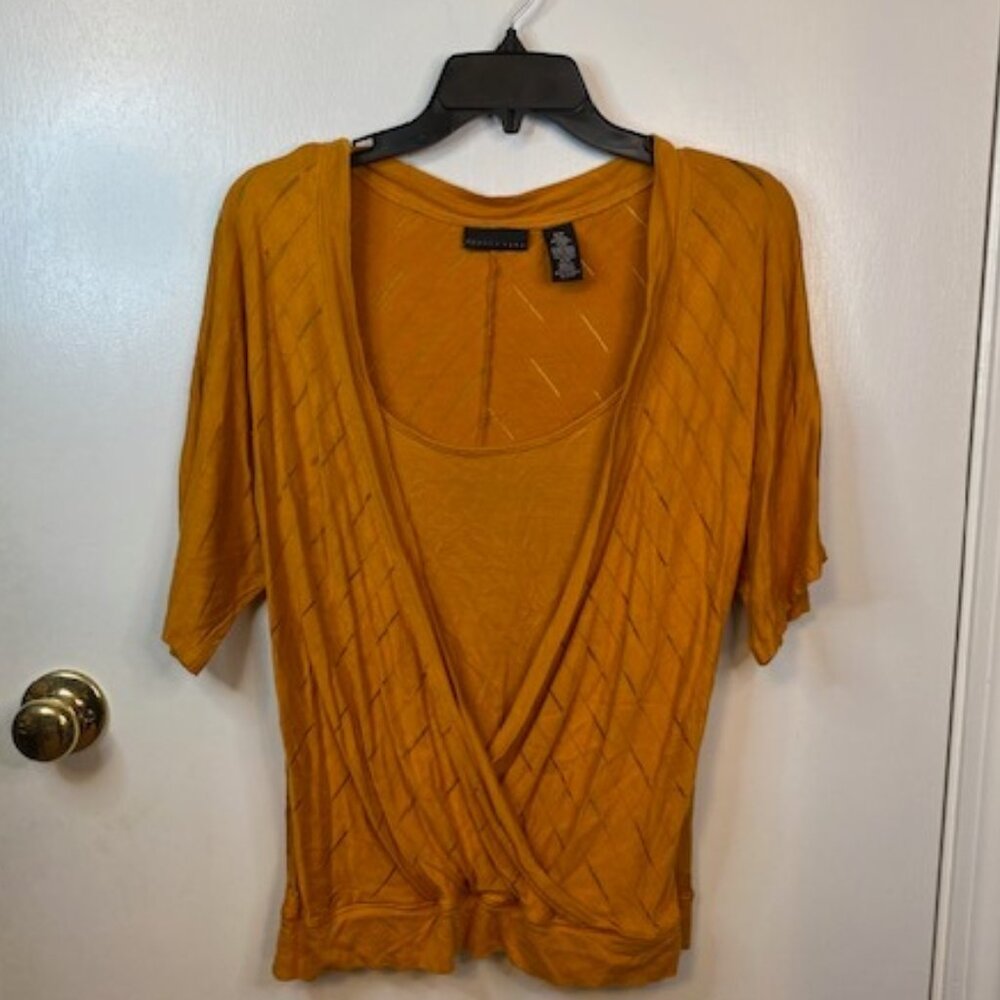 Apostrophe Orange short sleeve top - Picture 1 of 8